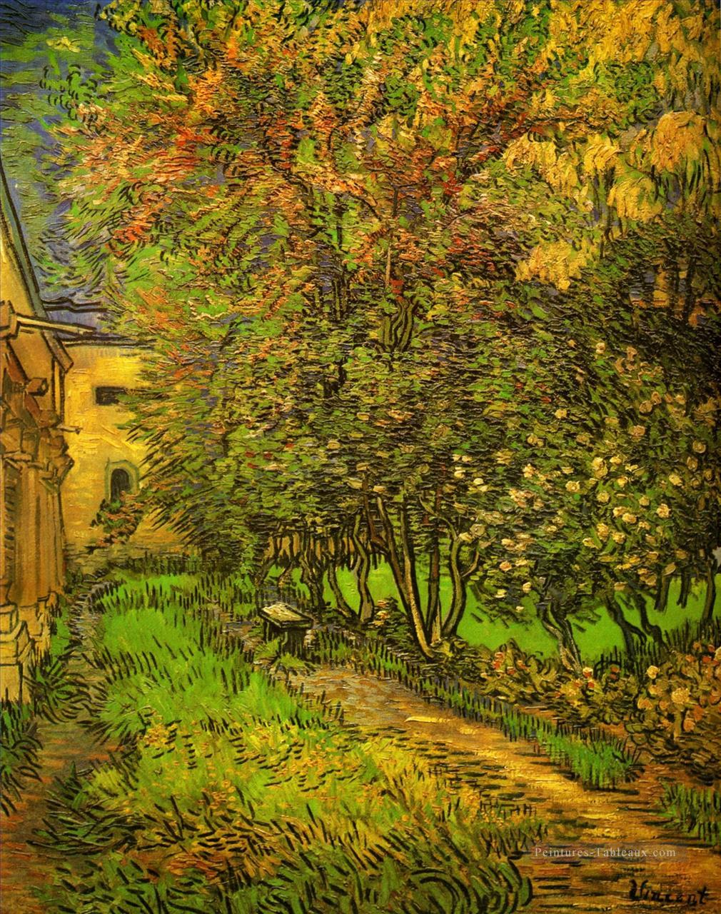 L’Hôpital du Jardin de Saint Paul 3 Vincent van Gogh Peintures à l'huile
